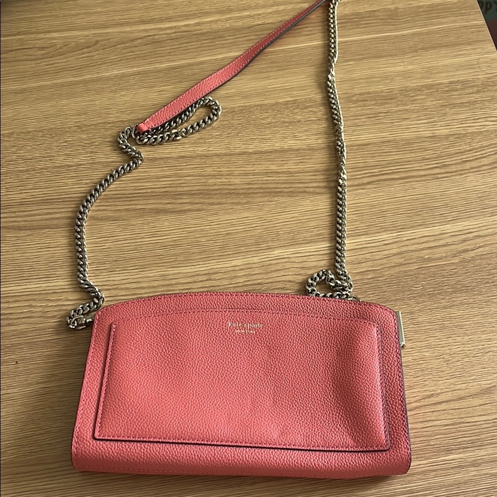 Kate Spade Pink Leather Crossbody Bag
